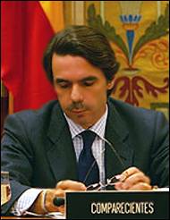 Aznar comparece